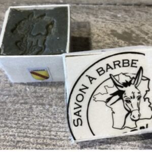 SAVON-SHAMPOING BARBE DOUCE (40% de lait frais d'anesse bio)