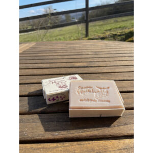 SAVON FLEUR DE COTON(30% de lait frais d'anesse bio)