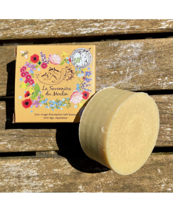 SAFRAN'ESSE : le soin visage d'exception(50% de lait frais d'anesse bio)